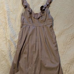 Anthropologie brown dress sz 10